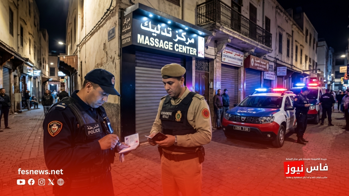 أمن فاس 22 فاس: إعلانات مراكز التدليك تحت المجهر الأمني وحملات مكثفة لمحاربة الممارسات المشبوهة