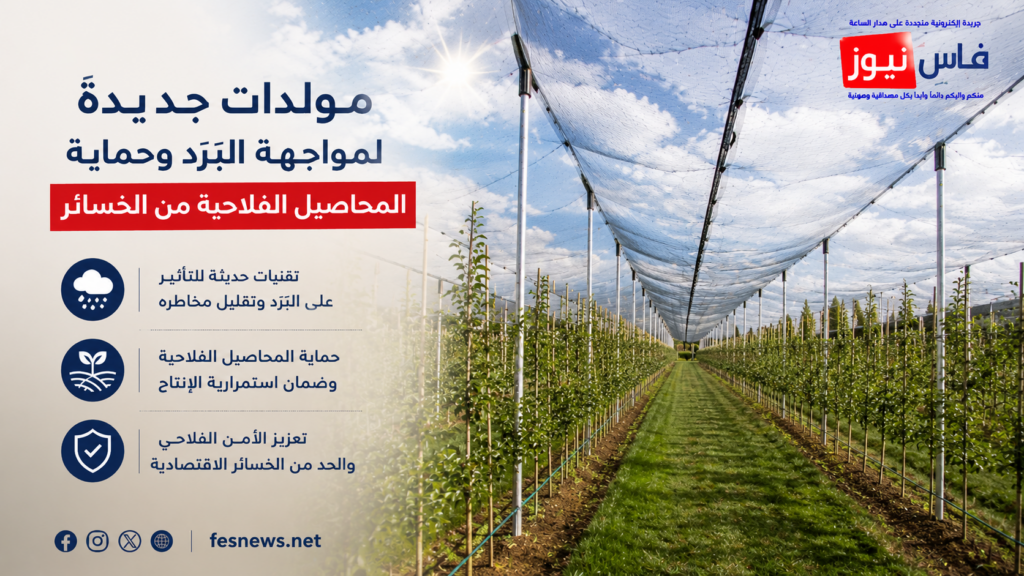 صفرو 18 صفرو وإفران.. 15 مولداً جديداً لمواجهة البَرَد وحماية المحاصيل الفلاحية من الخسائر