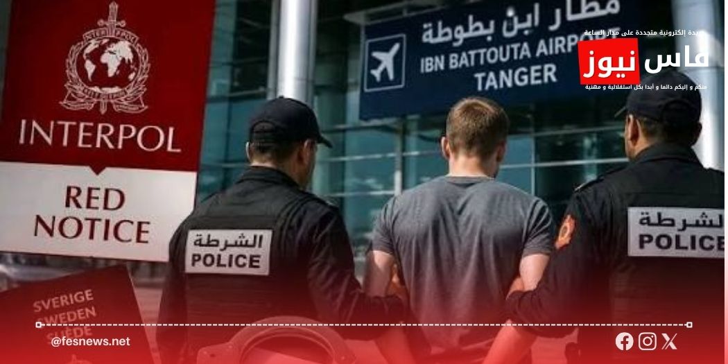 يقظة الأمن المغربي.. نشرة حمراء تقود إلى توقيف سويدي مطلوب دولياً بمطار طنجة