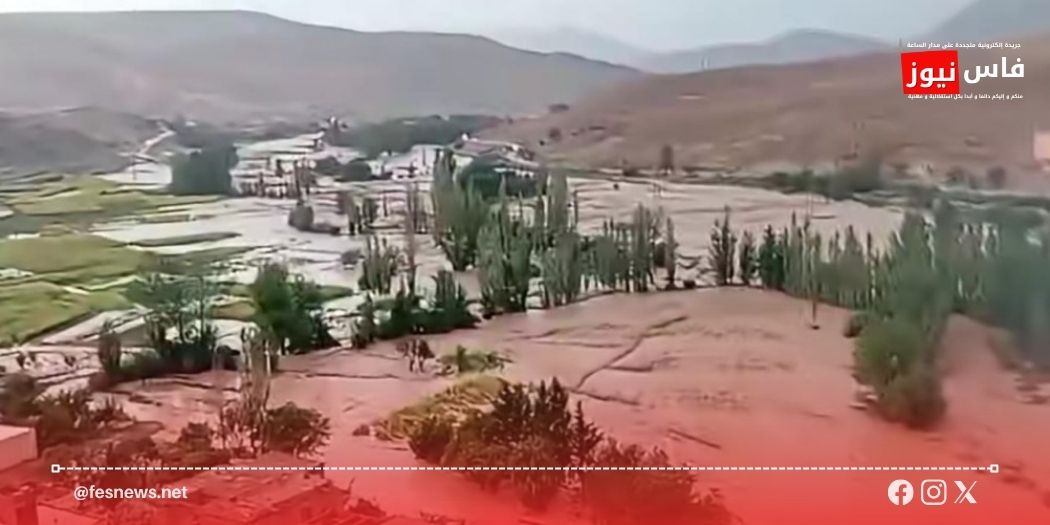 بولمان.. وفاة سيدة بصاعقة رعدية وسيول جارفة تضرب آيت بازة وتخلف خسائر فلاحية ومادية